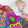 More Love and Peace Throw Blanket Furrys Luxury Thicken For Sofa Thin Softest Blankets
