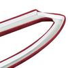 Central Console Air Outlet Frame Trim AC Vent Suede Cover Decor Fit for Subaru BRZ 2013‑2020Bright Red