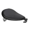 Motorcycle Black Spring Solo Seat + 3" Spring Mount Bracket Kit For Harley 48 Sportster XL883 1200 Bobber Chopper