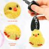 CALLARON Duck Plush Keychains, Set of 10, Cute Bag Pendants for High School Students, Perfect for Graduations, Entrance Ceremonies, and Birthdays