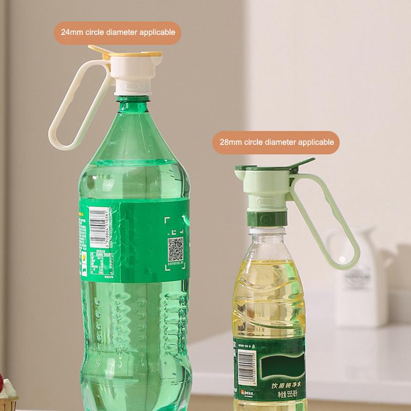 1 ks Víčko na láhev na vodu Chladem těsněná Nádoba na nápoje Deflektor láhve Deflektor láhve s rukojetí Přenosné Víčka na láhev na nápoje/olej