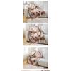 Decke Boho Gestrickt Quaste Überwurfdecke Vintage Wellenmuster Leichte Decke für Sofa Couch Klimaanlage Nickerchen-Decke für Zuhause