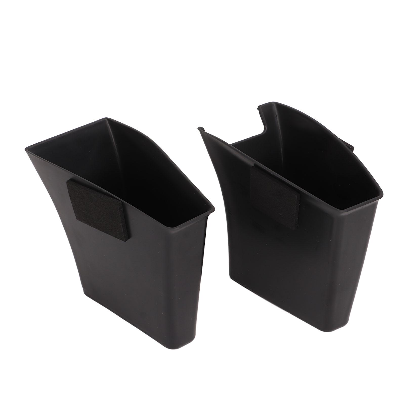 

2 шт. Бокс для хранения в двери автомобиля, деформируемый АБС-пластик, практичная замена для Tesla Model 3 Y, задняя дверь