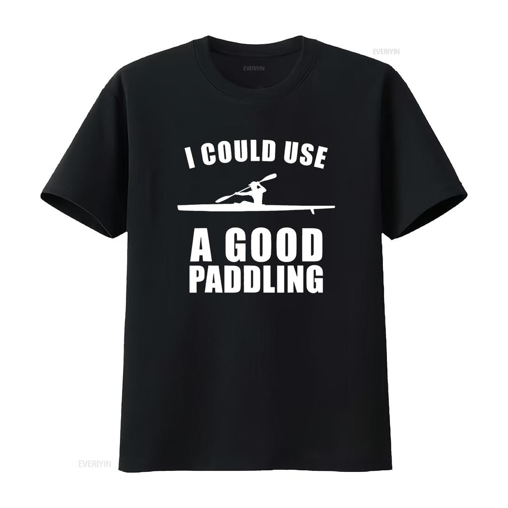 I Could Use A Good Paddling Funny Kayak T Shirt vintage Washed fashion Stretched Unisex homme Stylish Casual designer clothes