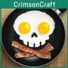 Silicone Skull Fried Egg Mold Pancake Ring Shaper Breakfast Funny Cooking Tool
