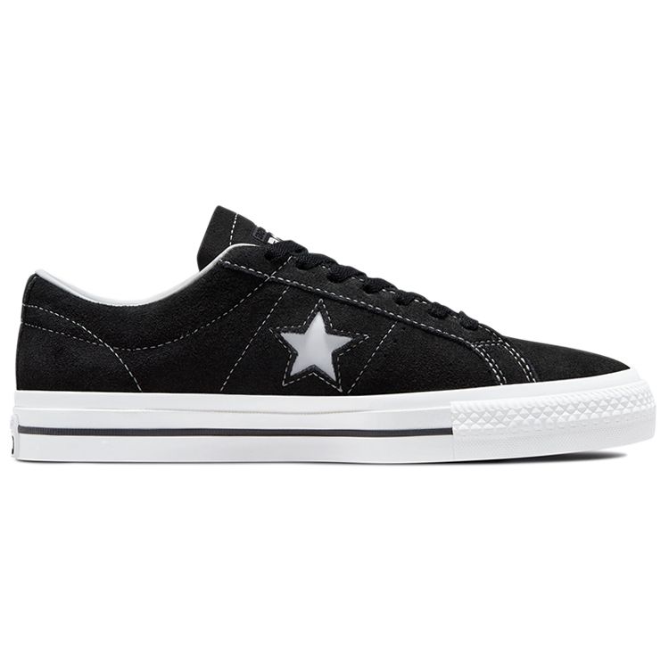 Converse One Star Pro Svart Hvit Unisex Sneakers 171327C