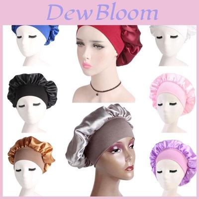 Luxurious Satin Night Sleep Cap For Women With Soft Silk Feel And Stylish Design
