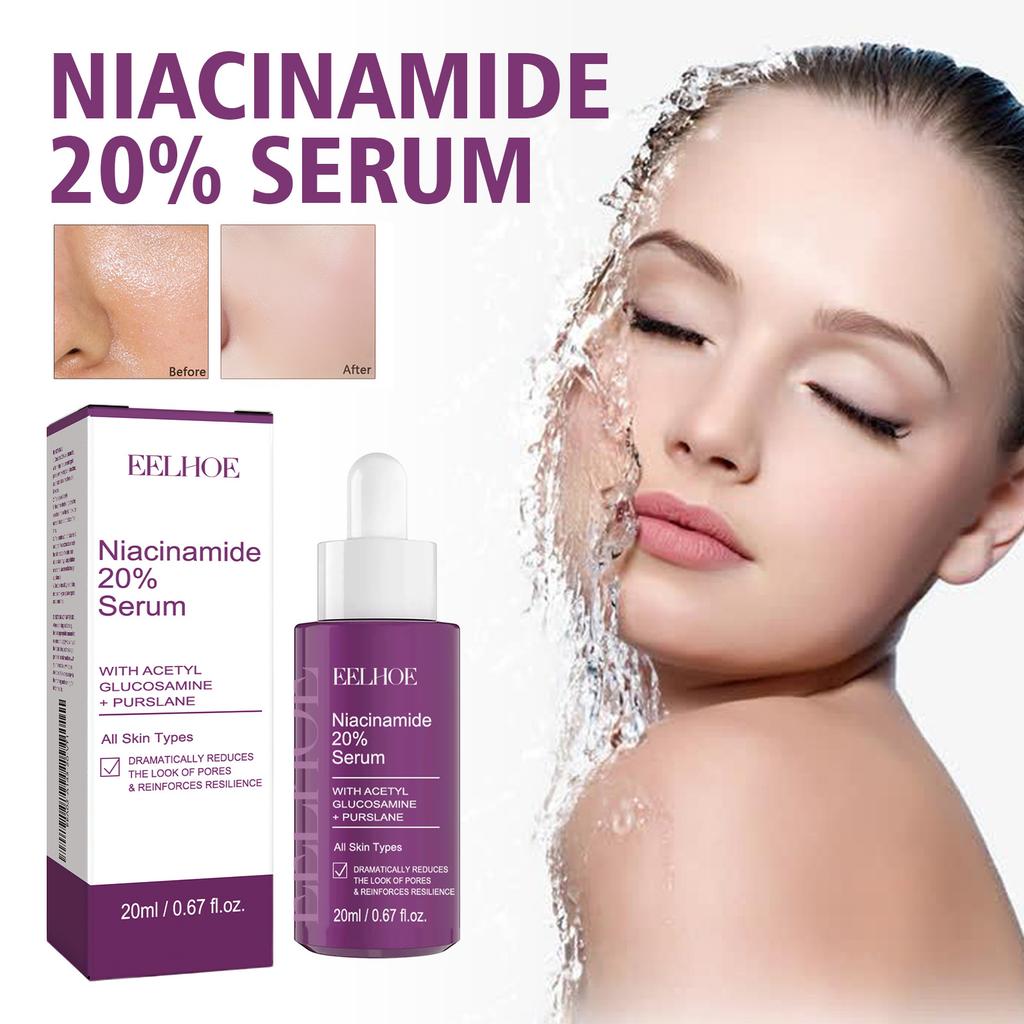 20% Niacinamide B3 Concentrated Skincare Anti Aging Color Removal Pore  Shrinking Spot Fading Wrinkles and Wrinkles 20ml