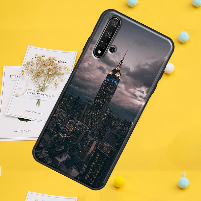 New York City For Huawei Nova 12i 7i 8i 11i 12s 9 10 SE Y91 Y90 Y60 Y70 Y72 Y61 P30 P40 Lite P60 Pro Case