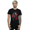 Marvel Mens Avengers Endgame Mono War Machine T-Shirt