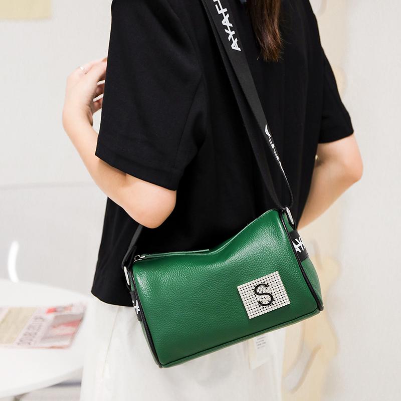 100% Genuine Leather Women Handbags Women's bag High Quality Soft Cowhide Female Shoulder Bag Fashion Luxury Brand Messenger Bag