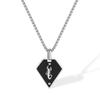 Scorpion Black Arrow Hip Hop Punk Stainless Steel Hypoallergenic Men's Necklace, Cool, Motif, Pendant, Style, Style, 60cm, Chain,