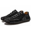 Men's Spring Plus Size Handcrafted Leather Casual Lace-up Shoes