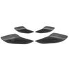 Bumper Fin Car Front Bumper Side Splitter Canards Lip Spoiler Deflector Replacement for Mitsubishi Carbon Fiber
