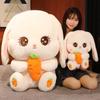 Cartoon Turnip Rabbit Plush Toy Cute Children Sleep With Girls Holiday Gifts