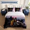 Pennywise 3‑Piece Bedding Set Soft Microfiber Duvet Cover Pillowcases Comfortable Bed Linen for Bedroom Decoration