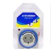 EU/US 24 Hours Timer Switch Timer Plug in Mechanical Grounded Programmable Smart Countdown Loop Switch Socket Auto Power off