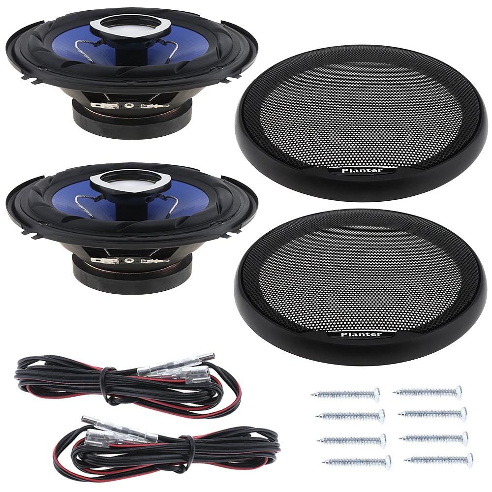 2pcs  6.5 Inch Car HiFi Coaxial Speaker Vehicle Door Auto Audio Music Stereo Full Range Frequency Speakers for Cars