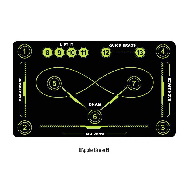 Hockey Training Mat - Indoor/Outdoor Wear-Resistant Footwork Mat