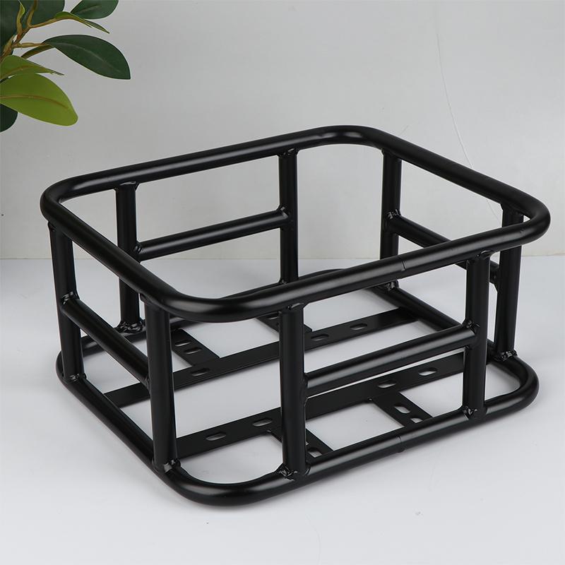 Bakre cykelkorg Cykel lastställsväska Stor kapacitet E-cykelkorg Cykelkorgar Bakre avtagbart metallställ För de flesta cyklar