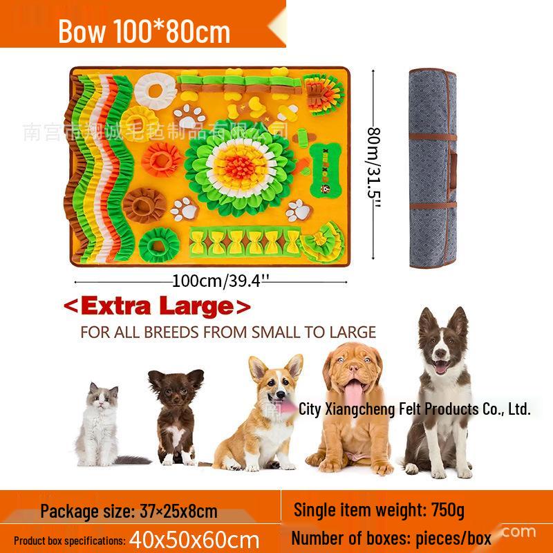 Spot Pet Sniffing Mat: Indoor Foraging and Slow Feeding Puzzle Toy for Dogs and Cats