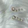 Shi Jia Pearl Drop Earrings: Fashionable Long Ear Cuffs for Women, Trendy Hot Style Gift for Bestie