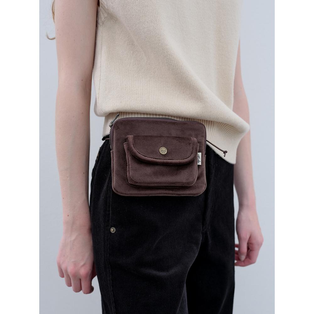 

Keds Velvet Mini String Bag BROWN/000