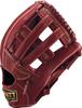 ZETT Soft Steer Baseball Bordeaux Brown Size 6 Glove, All-Around, Left-Handed Throw, (4000), (BRGB35540F)