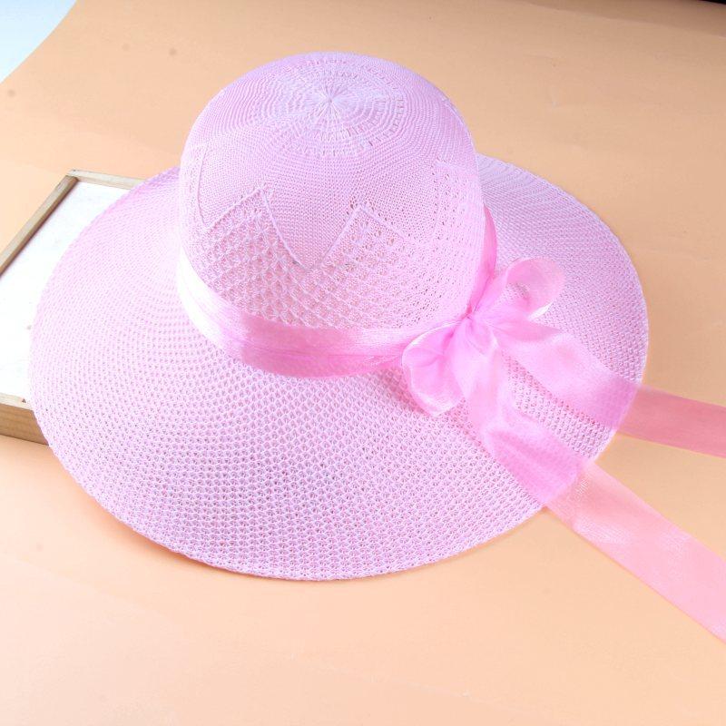 Hat Women's Sunscreen Sun Hat Summer Thin Versatile Beach Hat Foreign Style Holiday Straw Hat Bucket Hat Women