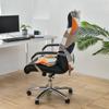 Stretch Computer Chair Cover With Arms Floral Printed Office Rotating Chair Slipcover Desk Armchair Cover Seat Cover Anti -Dirty