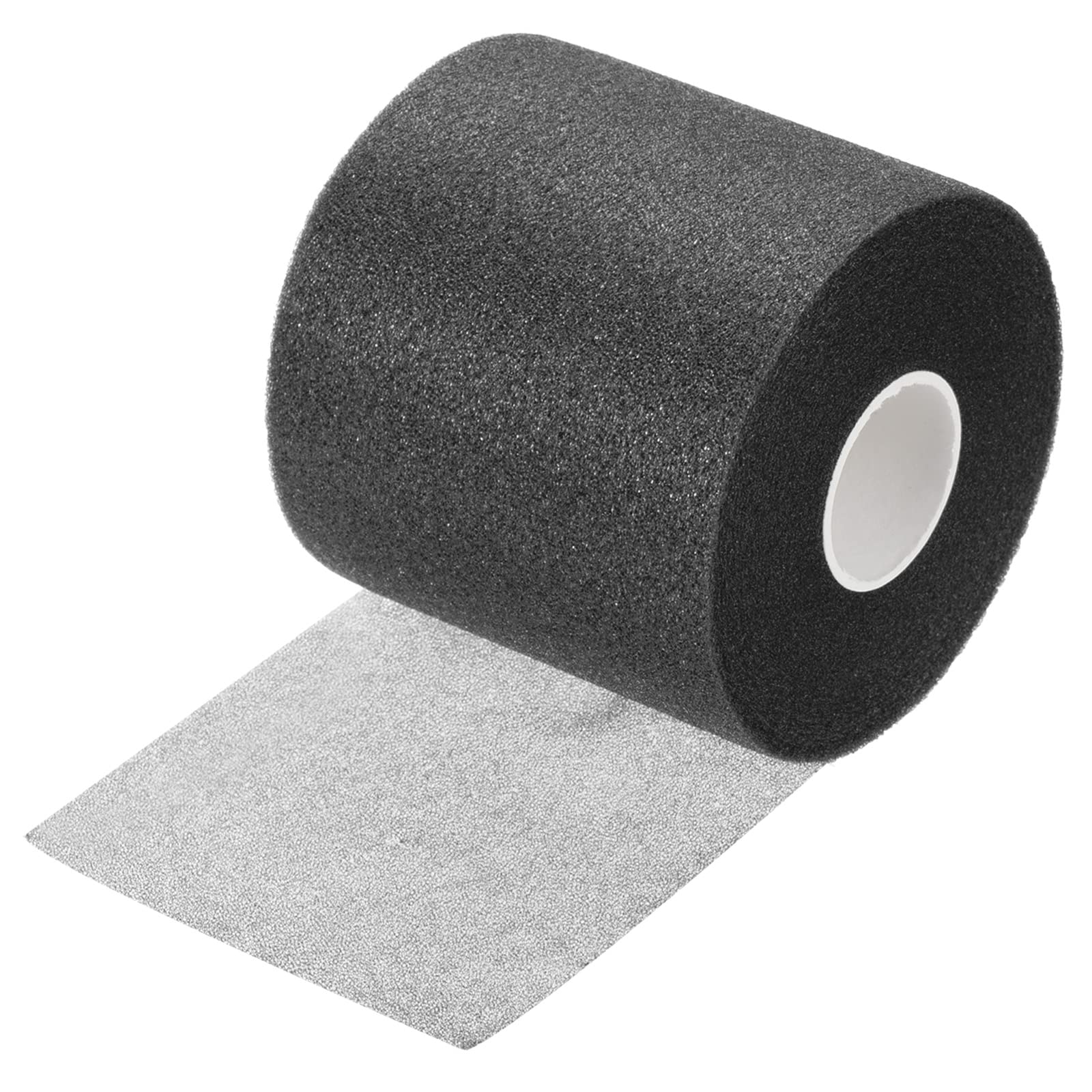 

PATIKIL 27м x 7см Подушка для обмотки ручки бадминтонной ракетки из полиэтилена, Подложка для ручки теннисной ракетки, Черная обмотка, Лента, Пленка, Противоскользящий аксессуар, чёрный