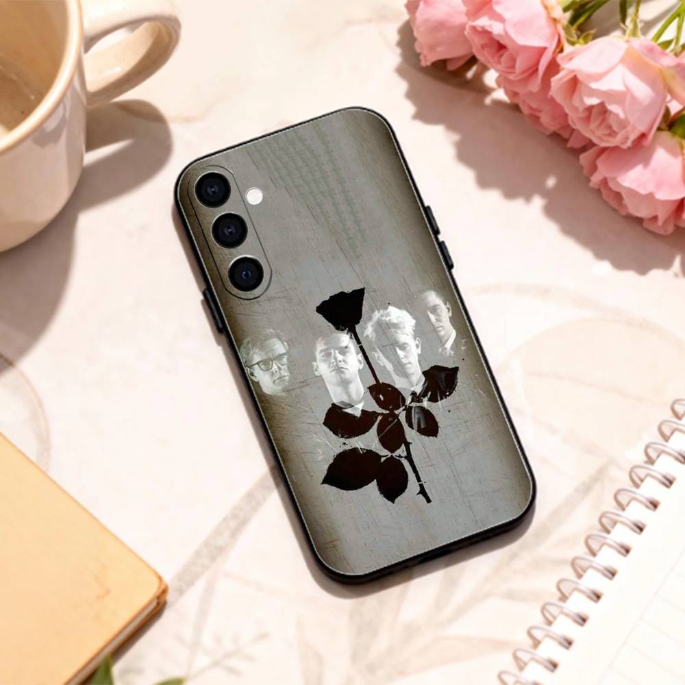 B-Band Depeches M-Modes    phone Case For Samsung Galaxy A73,A72,A71,A70,A53,A52,A51,Others Soft Black Shell