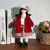 Coat Hat 30cm Doll Clothes Dress Up 1/6 BJD Clothes Fashion Doll Winter Suit  Holiday Gift