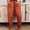 Plus Size Drop Crotch Loose Harem Pants for Women - Versatile and Fashionable Casual Long Pants