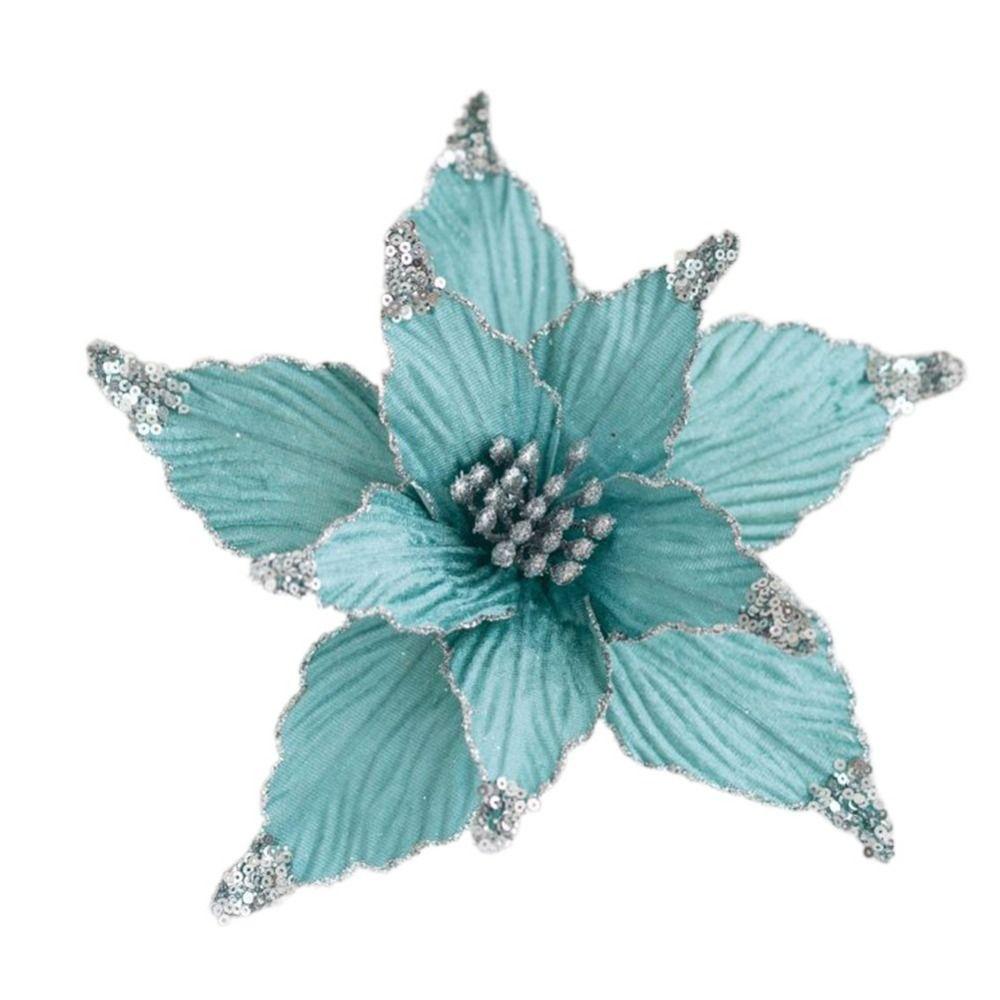 P Handmade Artificial Flower Oranment Easy To Use Xmas Decorative Flowers  Home Decor