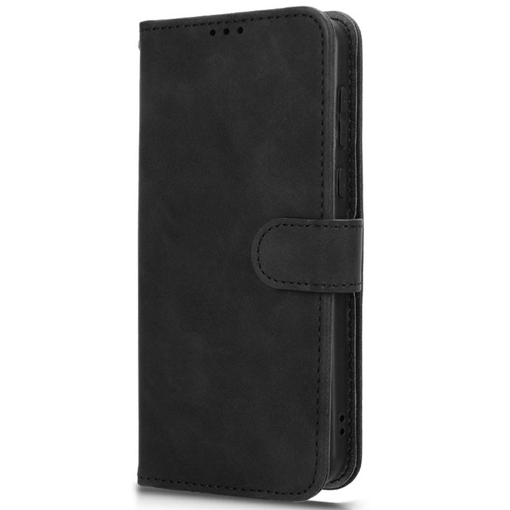 Für Honor Magic7 Pro 5G Lederhülle Hautgefühl Sturzsicher Brieftasche Klapphandyhülle