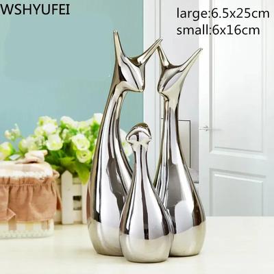 Nordic Light Luxury Ceramic Home Decor Creative Home Desk Ornament Decor Display Room Fashion Decorative