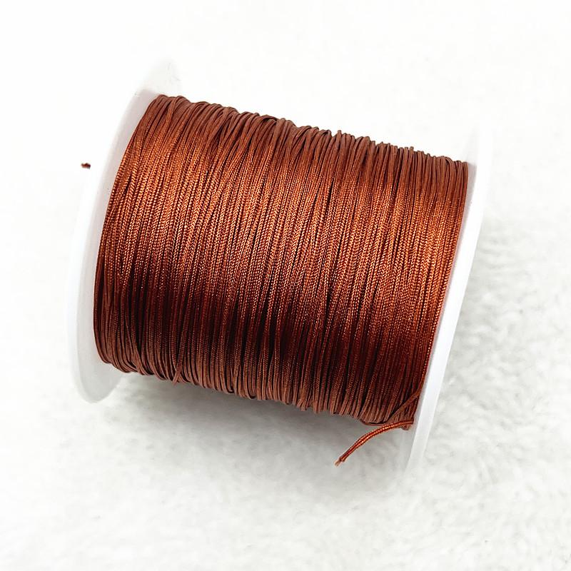 30M/Roll 0.4mm Nylon Cord Thread Chinese Knot Macrame Cord Bracelet Braided String DIY Tassels Beading Shamballa String Thread