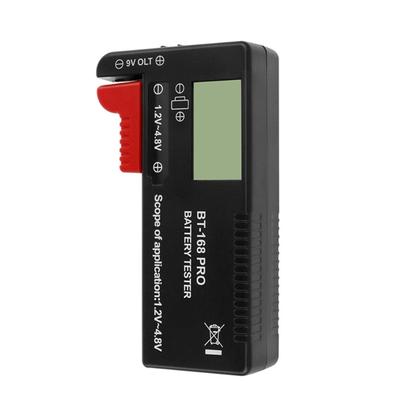 Genauer digitaler Batteriewechselspannungsprüfer, karierte Lastanalysatoren, Kapazität, geeignet für AA 9V Batterien, mit LCD-Anzeige
