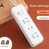 Office USB Power Strip with Multifunctional Sockets and Separate Controls, Long Cord