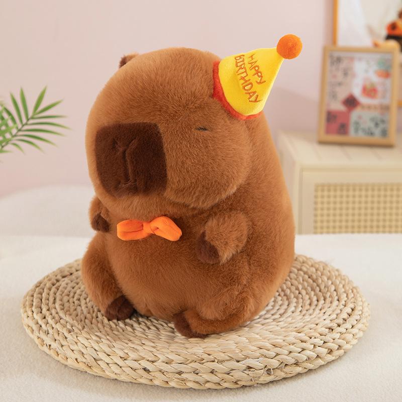 Neue kandierte Hagebutten-Capybara-Plüschtiere niedliche Capybara-Puppen kandierte Hagebutten sind dehnbar und werden an Kinder gesendet