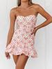 European & American Summer Casual Sweet Printed Pleated Shorts - Elegant Women's Fashion