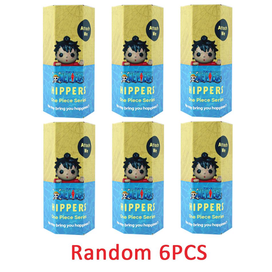 12PCS New One Piece Angel Hippers Blind Box Party Cute Doll Mystery Box Lucky Box Toys Unpacking Accessories Children Gifts