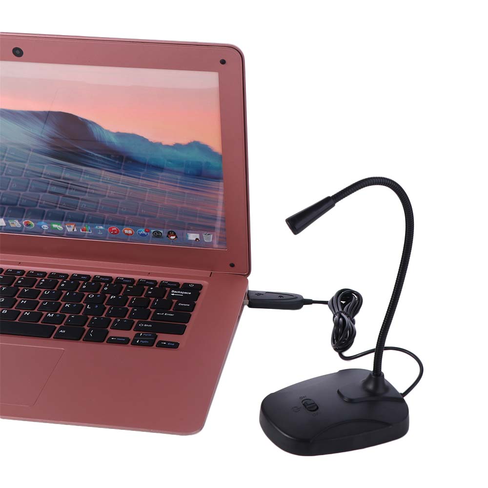 Adjustable Hose PC Computer Mic Hi-Fi High Fidelity Condenser Microphone  Professional Recording