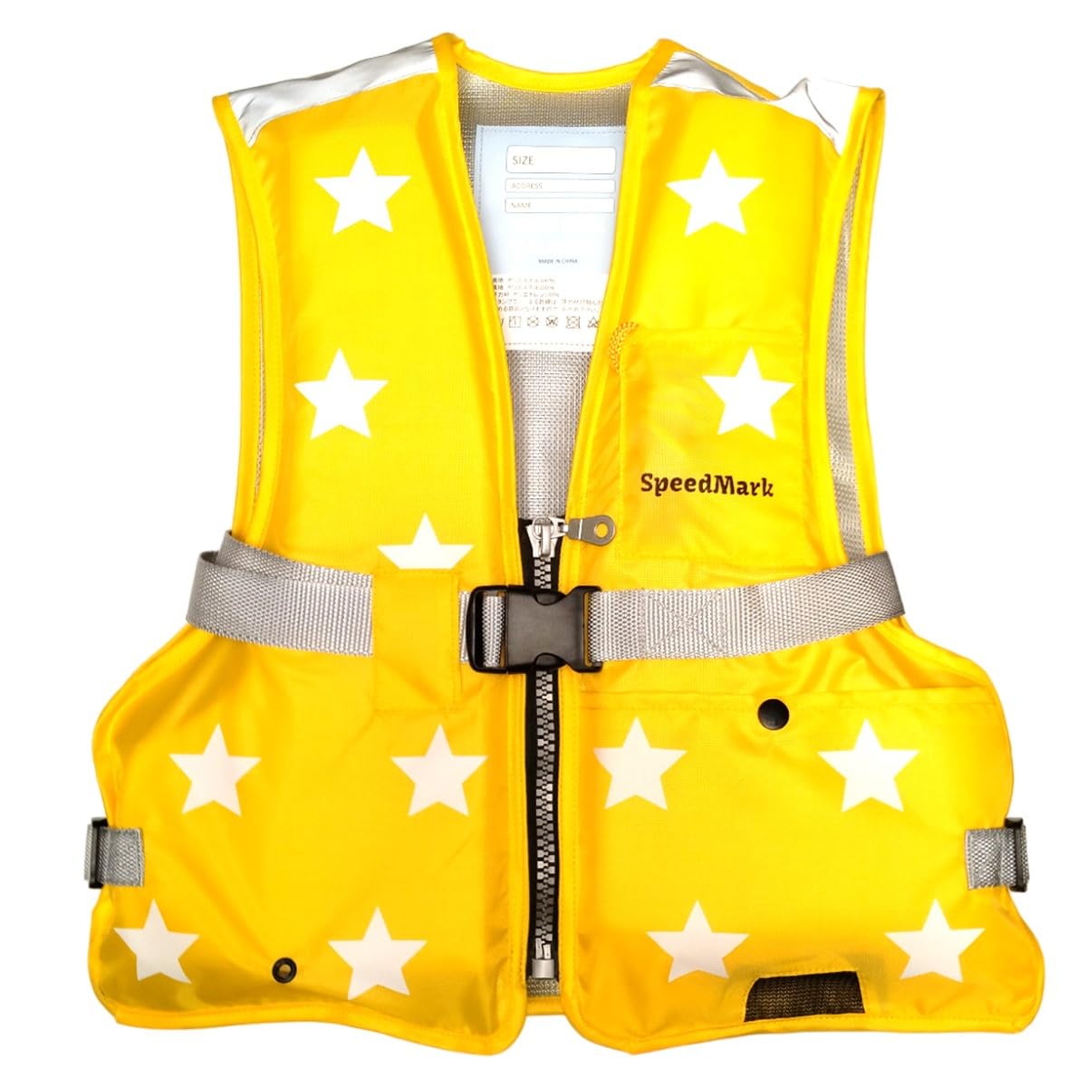 

Instructor-Supervised Children s Life Jacket, Kids Fishing Floating Vest (Standard Type, Star Yellow, Size M)