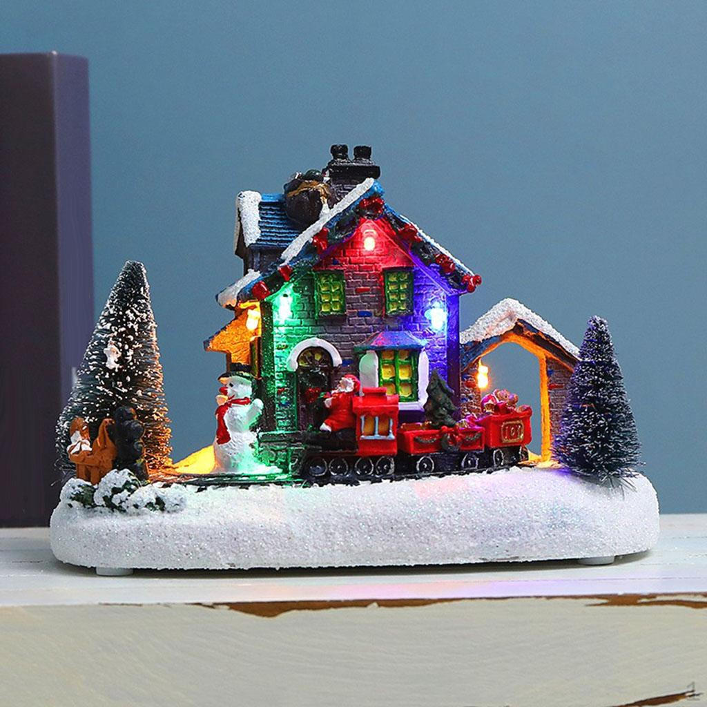 

Christmas Lighting Nursery Snowmen Resin Winter Table Festival