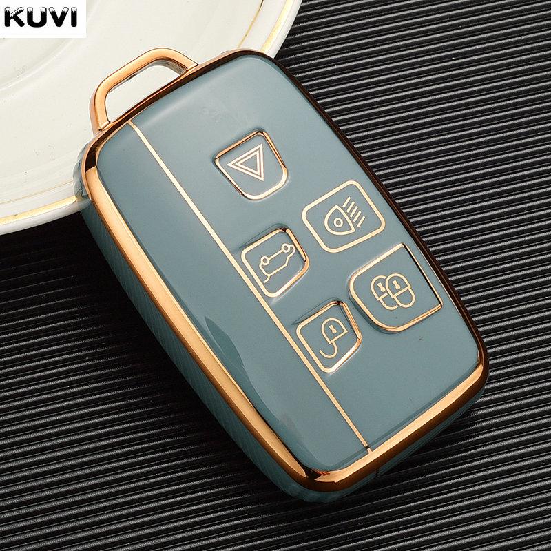 Tpu Car Remote Key Case Cover Shell Fob For Land Rover Range Rover Sport Velar Evoque Freelander2 Discovery Jaguar Xf Xj Xjl Xe