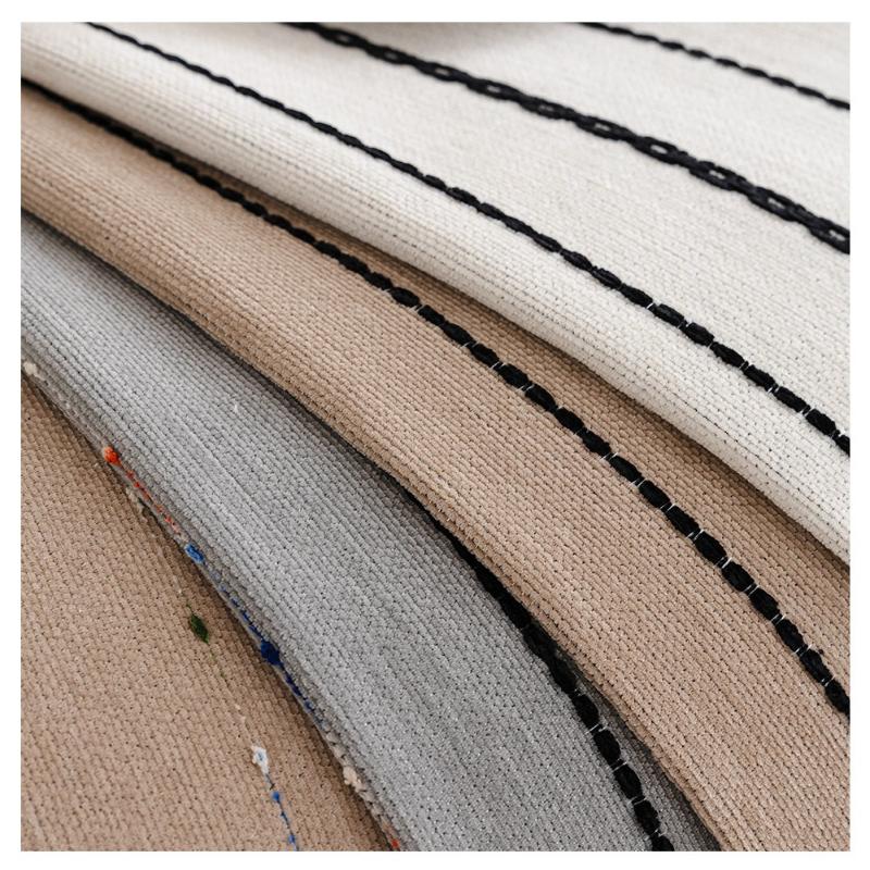 Chenille thickened sofa cushion all-season anti-slip anti-scratch cushion