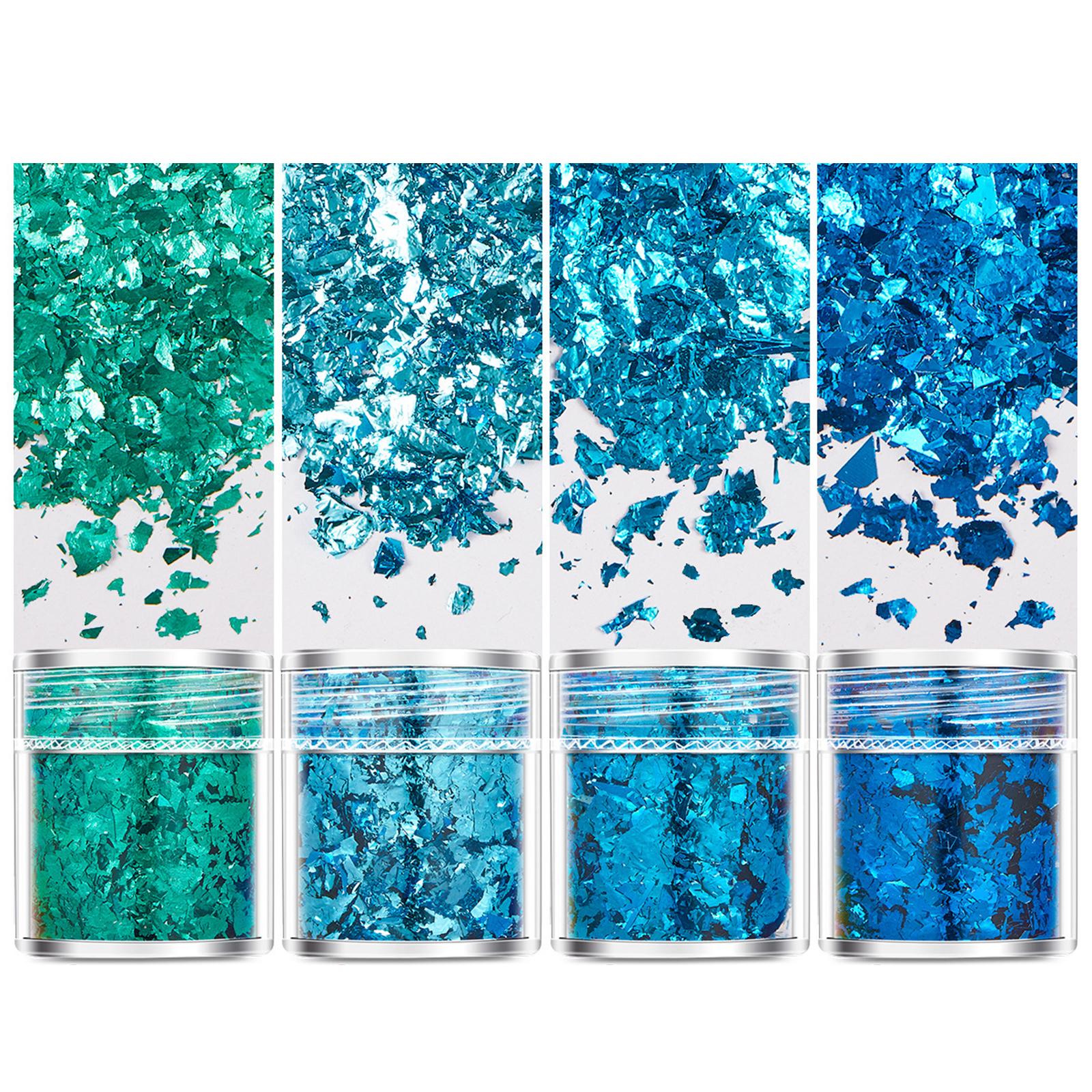 

Роскошные золотые хлопья для поделок из смолы и нейл-арта. Декоративная бумага из фольги. Ослепительные золотые хлопья для художественных проектов. 6