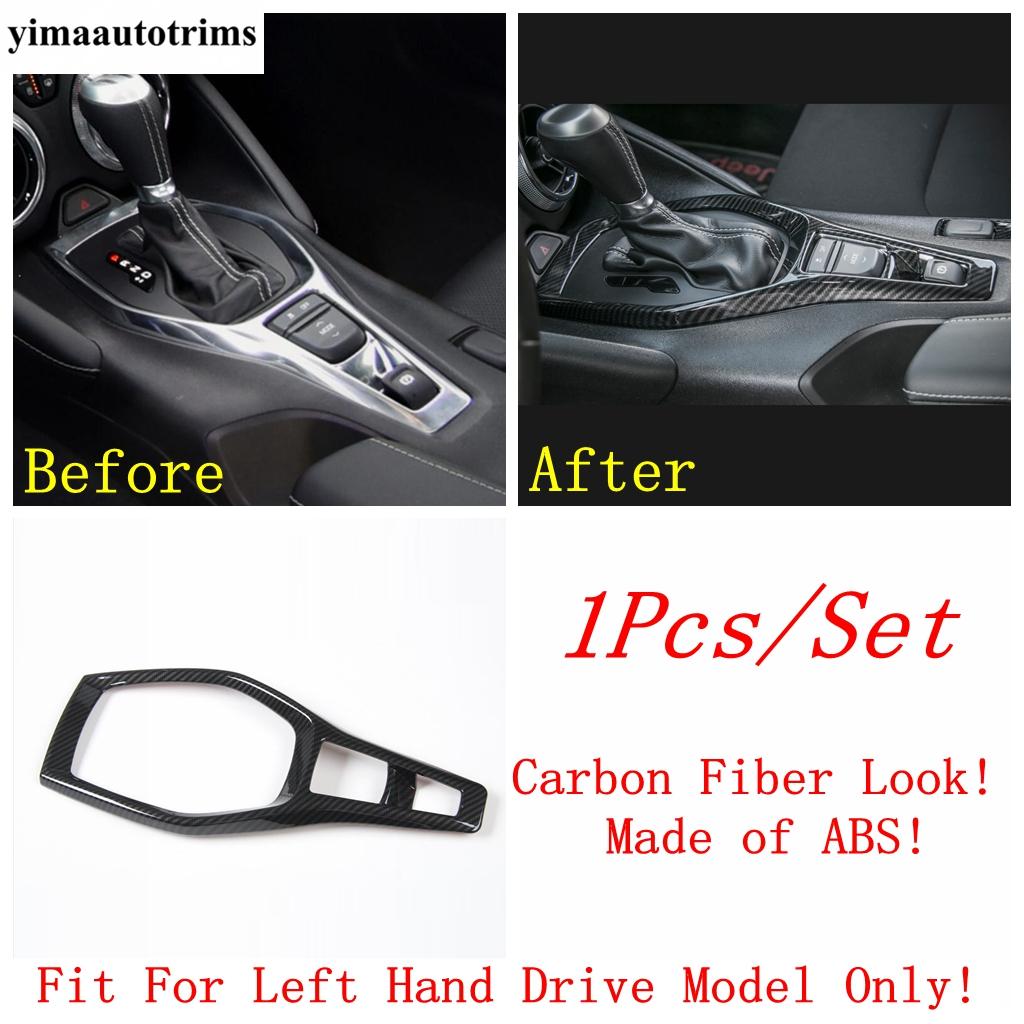ABS Seat Head Pillow Button / Steering Wheel / Water Cup Holder Panel Cover Trim Accessories For Chevrolet Camaro 2016 -